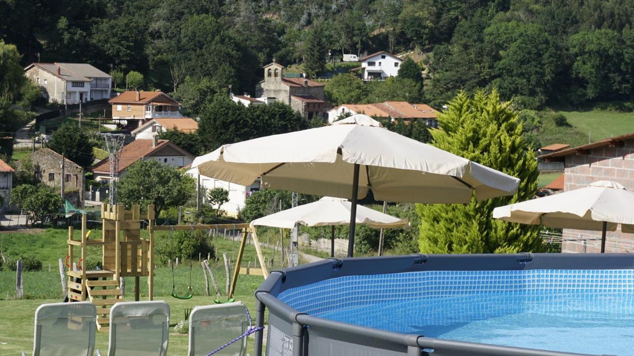 Casa Madrazo Con Piscina Y Parrillas Praves Exterior foto